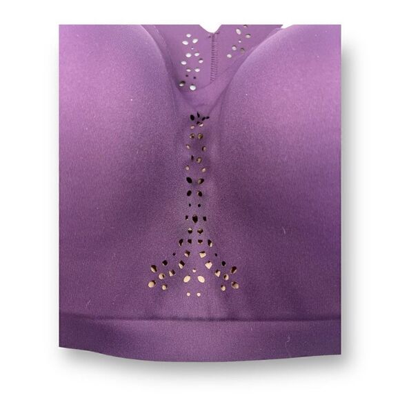 Victorias Secret Sport Angel Max Purple Sports Bra Size 32DD - Picture 3 of 6